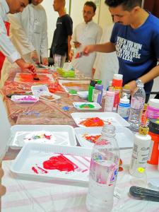 A Workshop Entitled: ‘Color Experiments’ at the Male Section